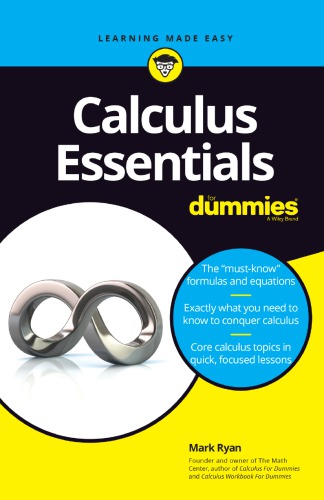 Calculus Essentials For Dummies